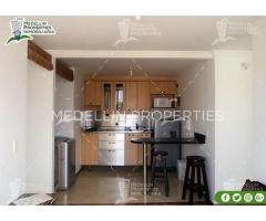 ARRIENDO APARTAMENTOS AMOBLADOS MEDELLIN POR MESES Cód: 4287