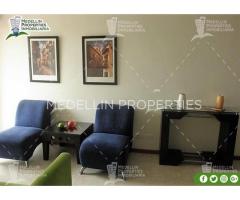 ARRIENDO APARTAMENTOS AMOBLADOS MEDELLIN POR MESES Cód: 4290