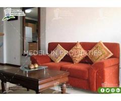 ARRIENDO APARTAMENTOS AMOBLADOS MEDELLIN POR MESES Cód: 4370