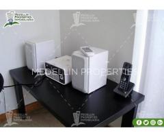 APARTAMENTO AMOBLADO MEDELLIN POR MES  Cód: 4117