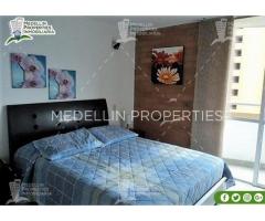 APARTAMENTO AMOBLADO MEDELLIN POR MES  Cód: 4412