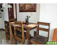 APARTAMENTO AMOBLADO MEDELLIN POR MES  Cód: 4415