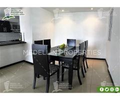 APARTAMENTO AMOBLADO MEDELLIN POR MES  Cód: 4569