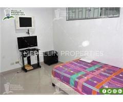 APARTAMENTO AMOBLADO MEDELLIN POR MES  Cód: 4602