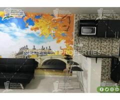 APARTAMENTO AMOBLADO MEDELLIN POR MES  Cód: 4668