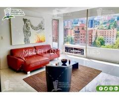 APARTAMENTO AMOBLADO MEDELLIN POR MES  Cód: 4929