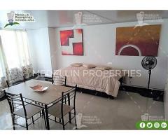 APARTAMENTO AMOBLADO MEDELLIN POR MES  Cód: 4940