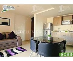 APARTAMENTO AMOBLADO MEDELLIN POR MES  Cód: 5103