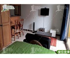 ARRIENDO APARTAMENTOS AMOBLADOS MEDELLIN POR MESES Cód: 4013