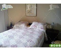 ARRIENDO APARTAMENTOS AMOBLADOS MEDELLIN POR MESES Cód: 4015