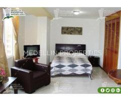 ARRIENDO APARTAMENTOS AMOBLADOS MEDELLIN POR MESES Cód: 4158