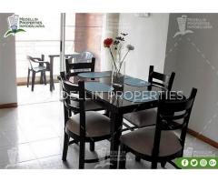 ARRIENDO APARTAMENTOS AMOBLADOS MEDELLIN POR MESES Cód: 4168