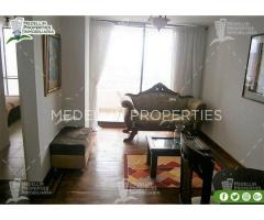 ARRIENDO APARTAMENTOS AMOBLADOS MEDELLIN POR MESES Cód: 4175