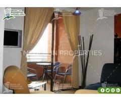 ARRIENDO APARTAMENTOS AMOBLADOS MEDELLIN POR MESES Cód: 4375