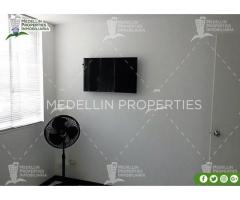 ARRIENDO APARTAMENTOS AMOBLADOS MEDELLIN POR MESES Cód: 4407