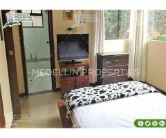 ARRIENDO APARTAMENTOS AMOBLADOS MEDELLIN POR MESES Cód: 4409