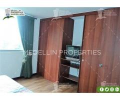 ARRIENDO APARTAMENTOS AMOBLADOS MEDELLIN POR MESES Cód: 4413