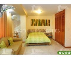 ARRIENDO APARTAMENTOS AMOBLADOS MEDELLIN POR MESES Cód: 4418