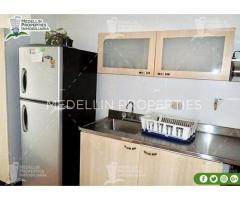 ARRIENDO APARTAMENTOS AMOBLADOS MEDELLIN POR MESES Cód: 4430