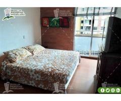 ARRIENDO APARTAMENTOS AMOBLADOS MEDELLIN POR MESES Cód: 4430