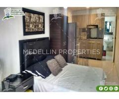 ARRIENDO APARTAMENTOS AMOBLADOS MEDELLIN POR MESES Cód: 4497