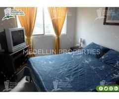 ARRIENDO APARTAMENTOS AMOBLADOS MEDELLIN POR MESES Cód: 4541