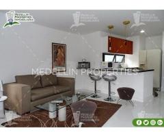 ARRIENDO APARTAMENTOS AMOBLADOS MEDELLIN POR MESES Cód: 4566