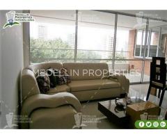 ARRIENDO APARTAMENTOS AMOBLADOS MEDELLIN POR MESES Cód: 4573