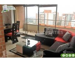 ARRIENDO APARTAMENTOS AMOBLADOS MEDELLIN POR MESES Cód: 4575