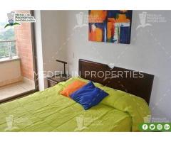 ARRIENDO APARTAMENTOS AMOBLADOS MEDELLIN POR MESES Cód: 4575