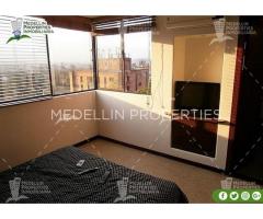 ARRIENDO APARTAMENTOS AMOBLADOS MEDELLIN POR MESES Cód: 4583