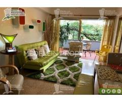 ARRIENDO APARTAMENTOS AMOBLADOS ENVIGADO POR MESES Cód: 4756