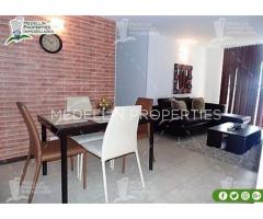 ARRIENDO APARTAMENTOS AMOBLADOS MEDELLIN POR MESES Cód: 4870