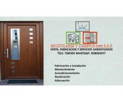 Instalación y mantenimiento en puertas electromagnéticas