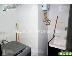 ARRIENDO MEDELLIN AMOBLADOS  Cód: 4602***