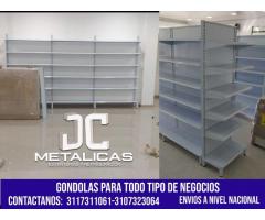 Todo Tipo de estructuras Metálicas y Góndolas para supermercados