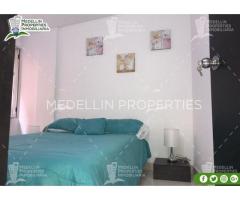 ARRIENDO MEDELLIN AMOBLADOS  Cód: 4846***