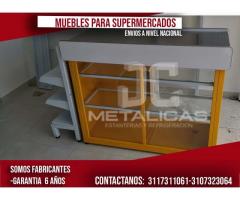 muebles para puntos  de pago