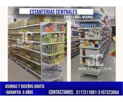 estanterias y gondolas para supermercados