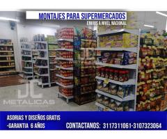 montajes para supermercados