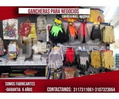 venta de gancheras metalicas