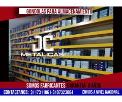 estanterias metalicas de carga para supermercados