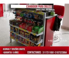 exhibidores para dulces