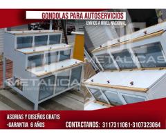 muebles para exhibicion