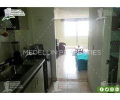 APARTAMENTOS AMOBLADOS MEDELLIN MENSUAL  Cód: 4432