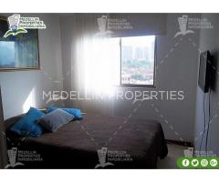 APARTAMENTOS AMOBLADOS MEDELLIN MENSUAL  Cód: 4470