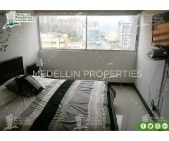 APARTAMENTOS AMOBLADOS MEDELLIN MENSUAL  Cód: 4600