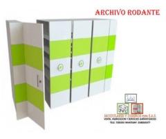 FABRICACIÓN DE ARCHIVOS RODANTES