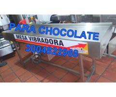 MESA VIBRADORA PARA CHOCOLATE