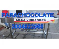 MESA VIBRADORA CHOCOLATE NUEVA